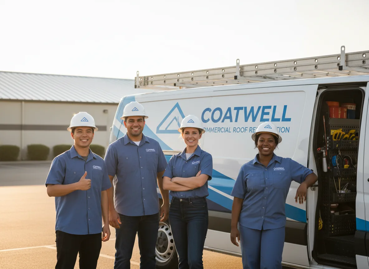 Commercial roof coating company in Sumrall, MS